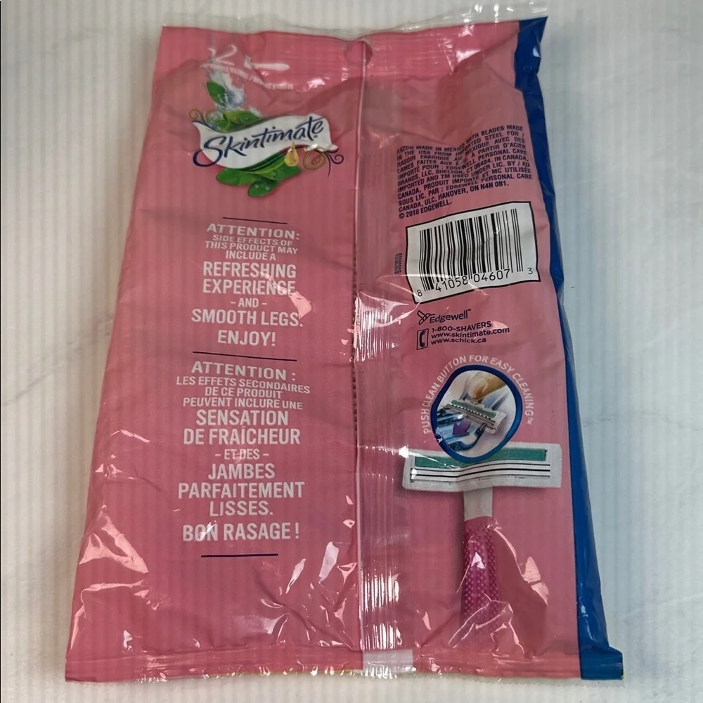 Skintimate slim twin razors 12 razors